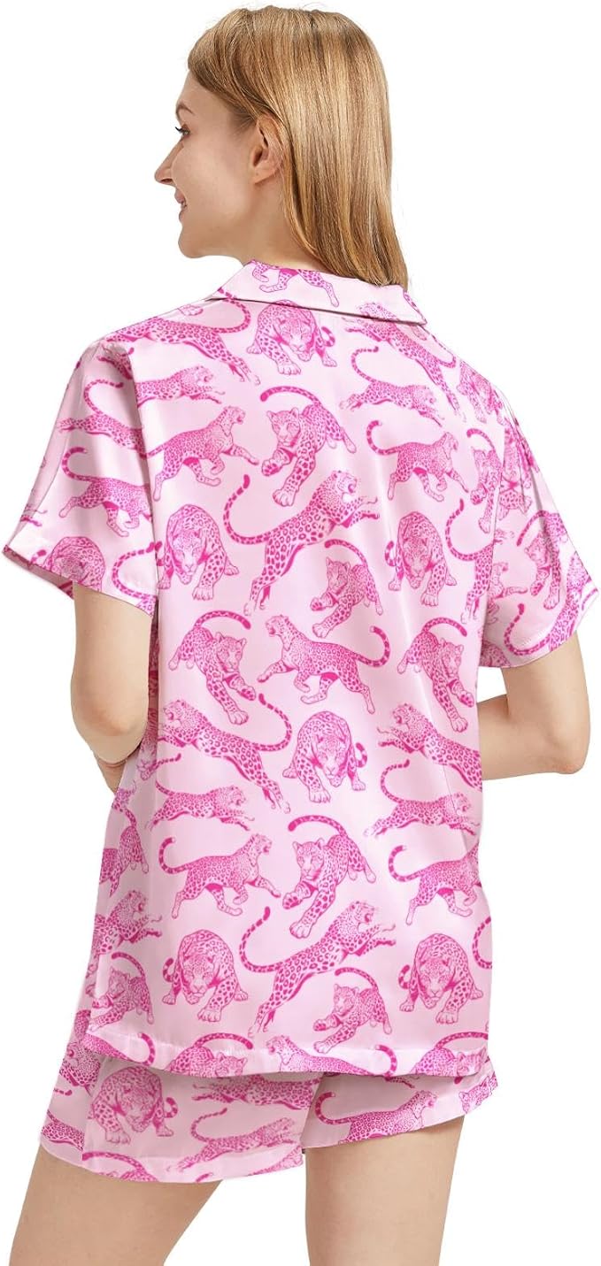 Women's Pajama Set - Short Sleeve - 2 Piece
