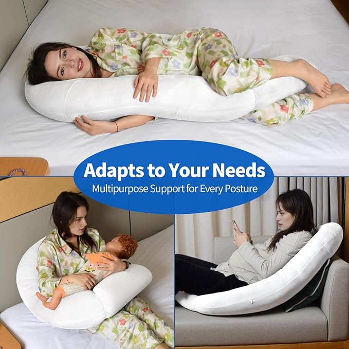 Velvet Cooling Body Pillow - Full