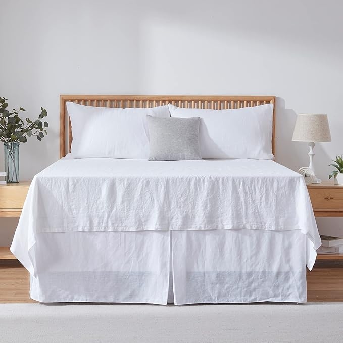 Linen Bed Skirt - King