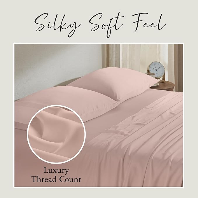 Bamboo Cooling Bed Sheet Set - King