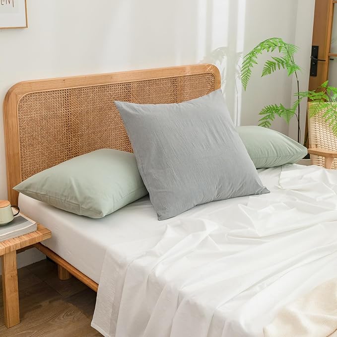 Linen Pillowcase Set - King - 20 x 36 in