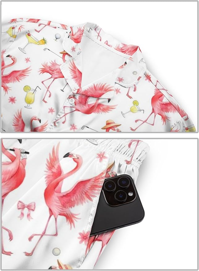 Women's Pajama Set - Short Sleeve - 2 Piece