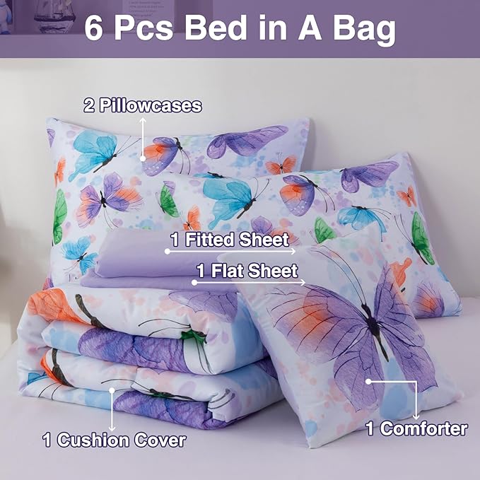 Comforter Set - Full - 6 Piece