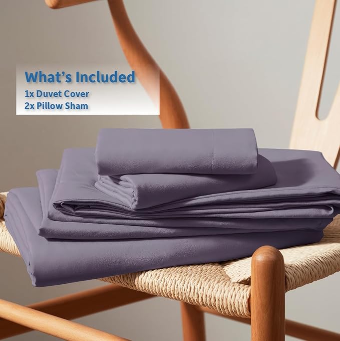 Duvet Cover Set - California King - 104 x 98 in - 3 Piece