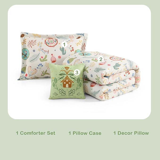 Comforter Set - Twin - 3 Piece