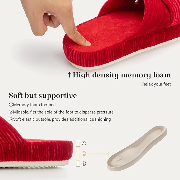 Women's Memory Foam Slippers