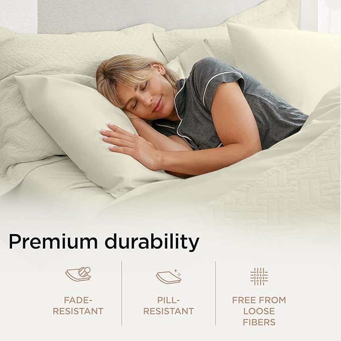 Bed Sheet Set - Queen - 4 Piece