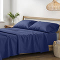 Linen Cooling Bed Sheet Set - King - 17 in Deep Pocket - 4 Piece