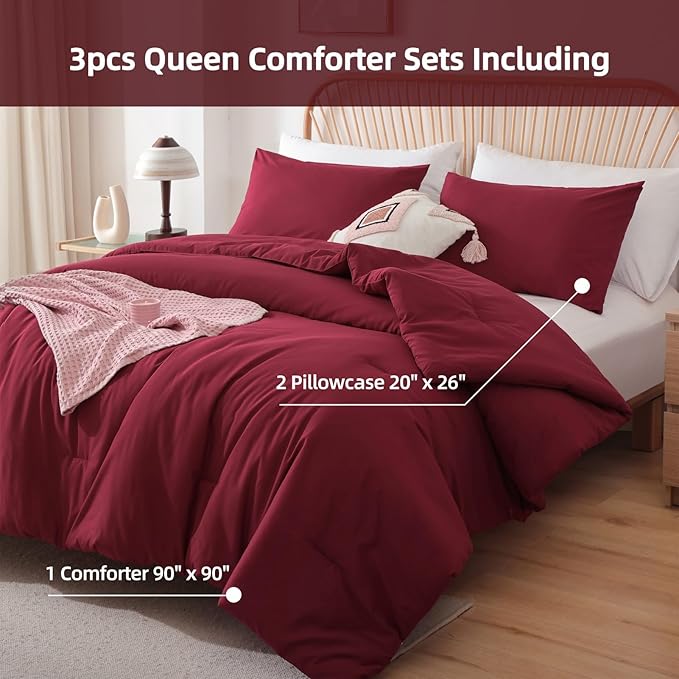 Comforter Set - Queen - 3 Piece