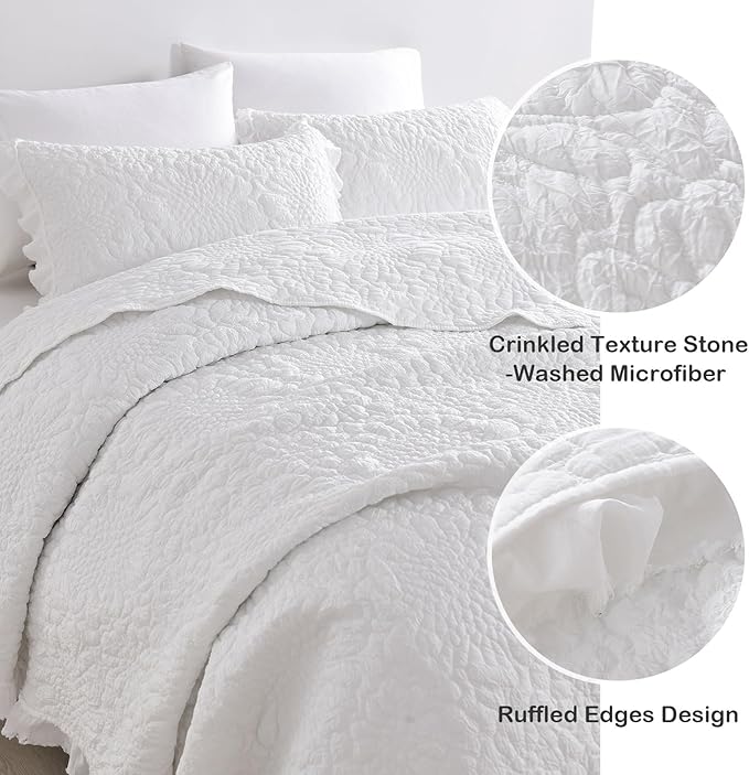 Microfiber Quilt Set - Twin - 2 Piece