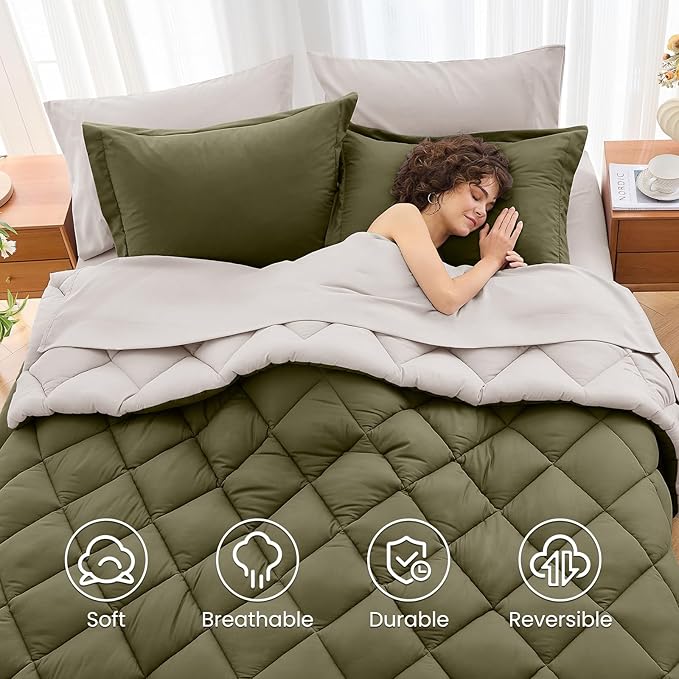 Comforter Set - Queen - 7 Piece