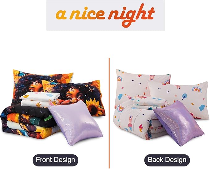 Comforter Set - Twin - 6 Piece