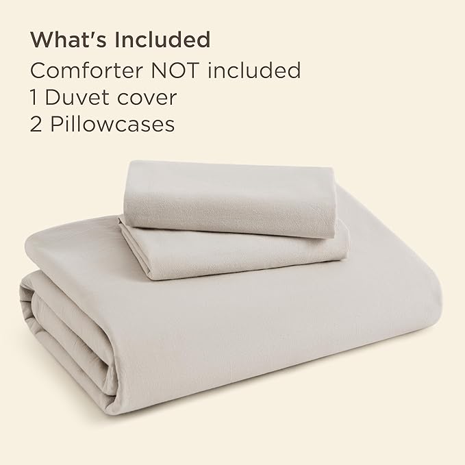 Linen Duvet Cover Set - King