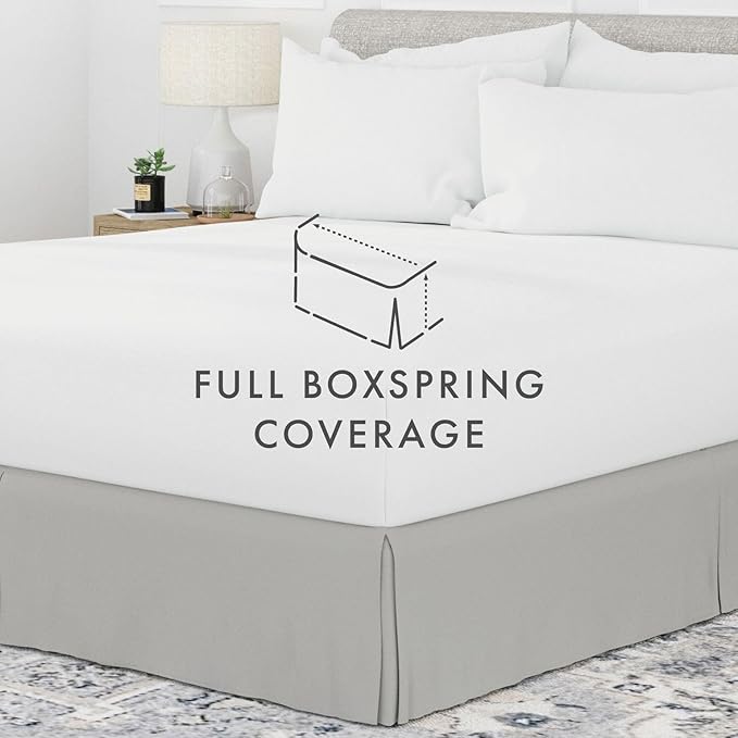 Linen Bed Skirt - King