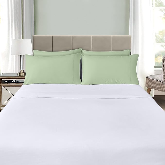 Microfiber Pillowcase Set - King - 20 x 40 in - 4 Pack
