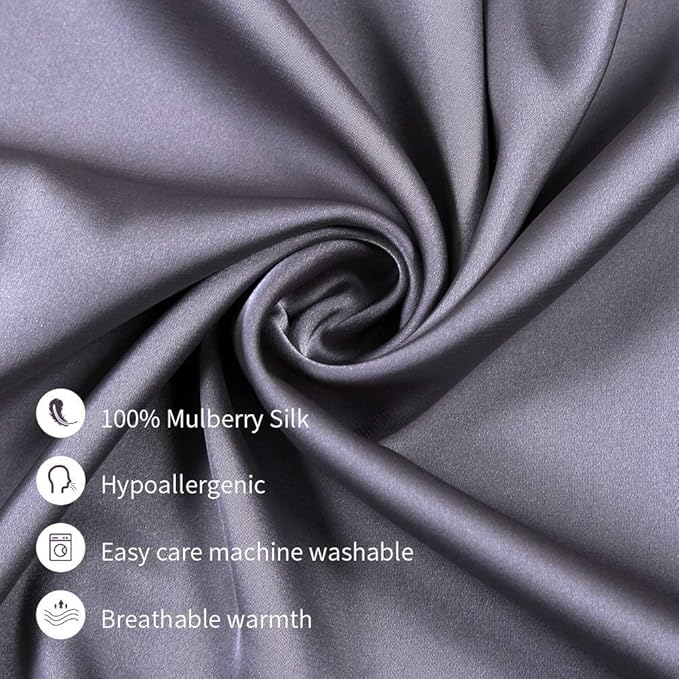Mulberry Silk Pillowcase Set - Queen - 2 Piece