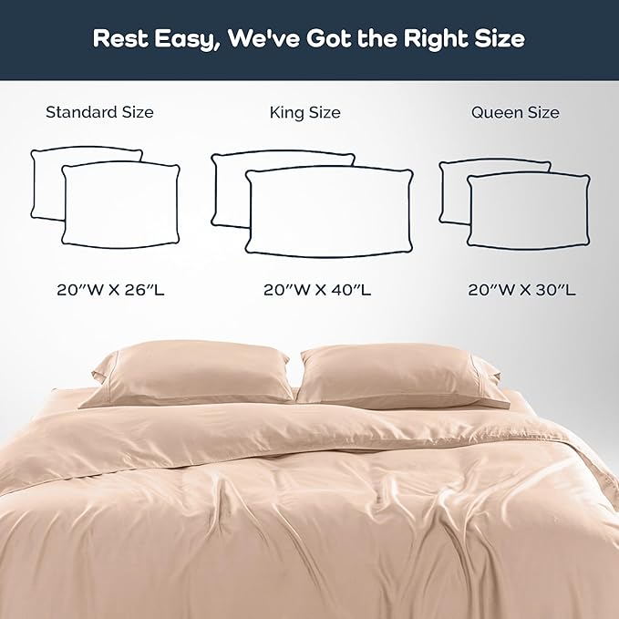 Cooling Pillowcase Set - King - 2 Piece