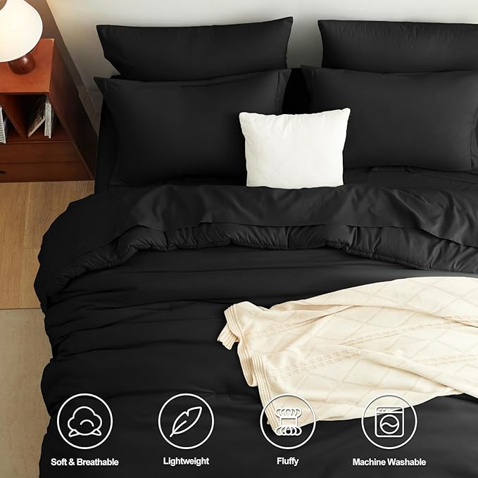 Down Alternative Comforter Set - Queen - 7 Piece