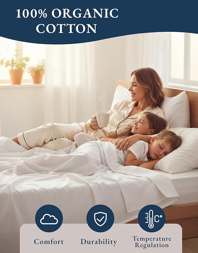 Linen Bed Sheet Set - Twin XL - 3 Piece