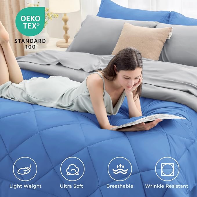 Comforter Set - King - 7 Piece