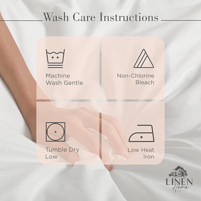 100% Cotton Bed Sheet Set - Twin - 3 Piece