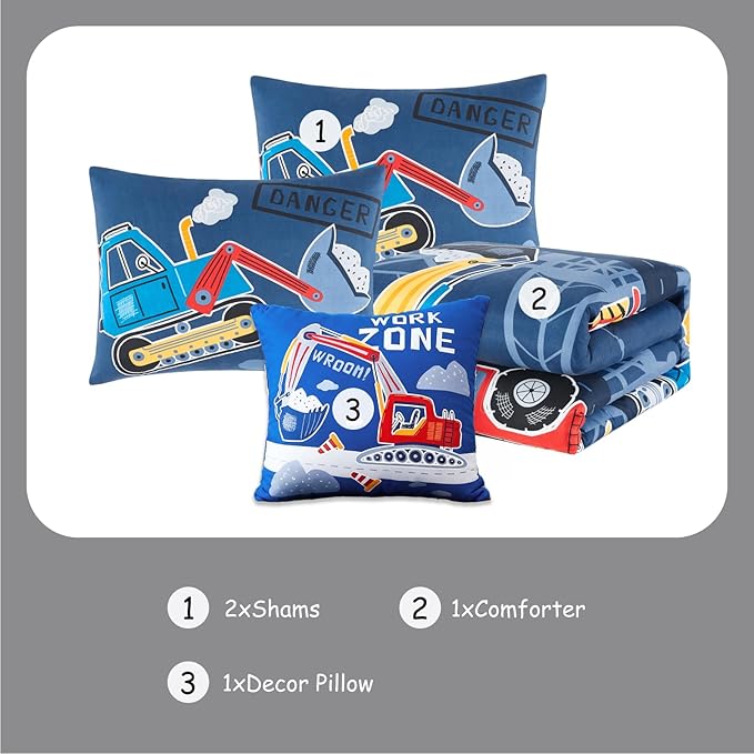 Comforter Set - Full - 4 Piece