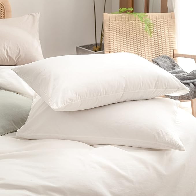 Linen Duvet Cover Set - Queen - 3 Piece