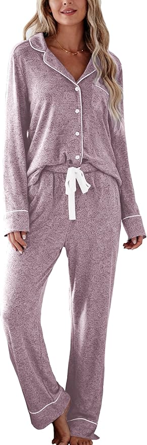 Women's Pants Pajama Set - Long Sleeve - 2 Piece