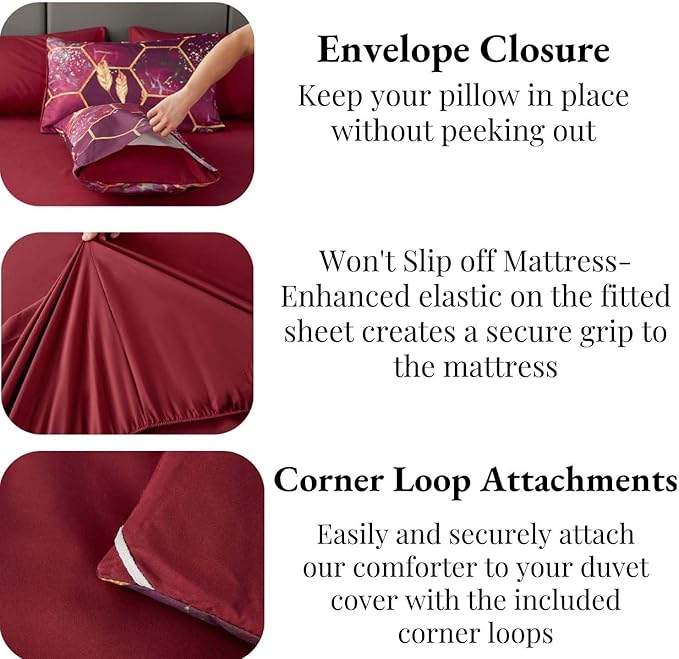 Comforter Set - Queen - 7 Piece