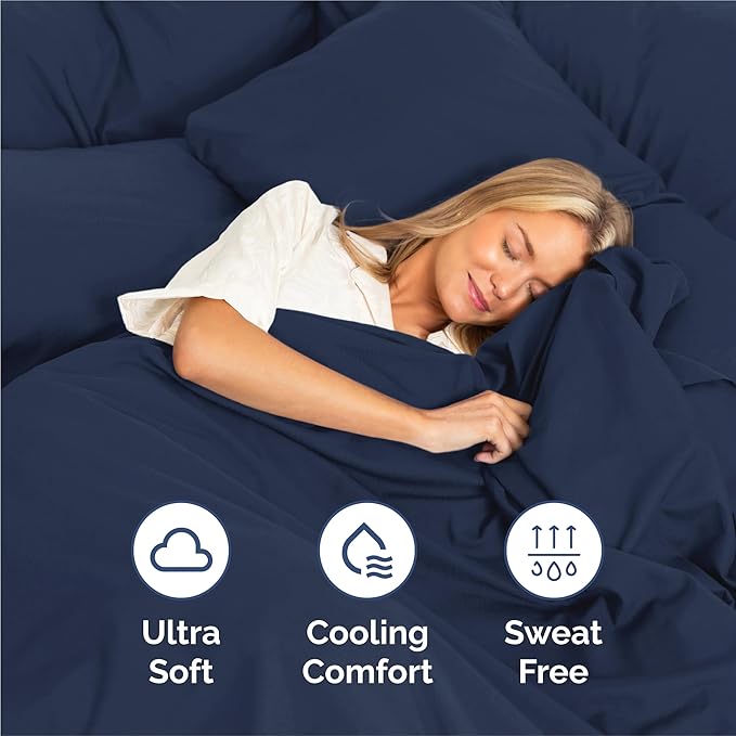 Cooling Bed Sheet Set - Split King - 7 Piece