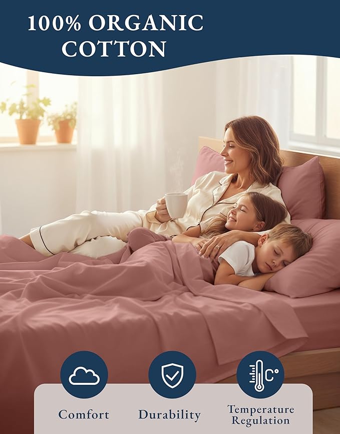 Linen Bed Sheet Set - Twin XL - 3 Piece