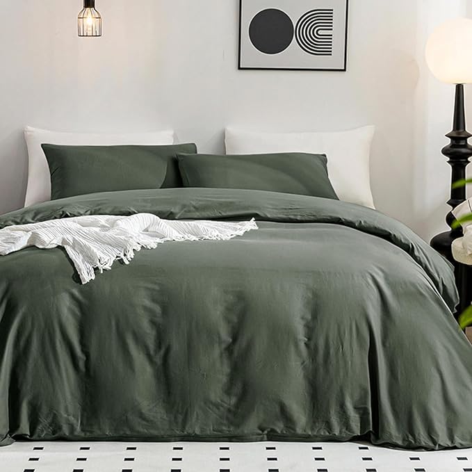 Linen Duvet Cover Set - Twin - 2 Piece
