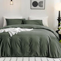 Linen Duvet Cover Set - Twin - 2 Piece