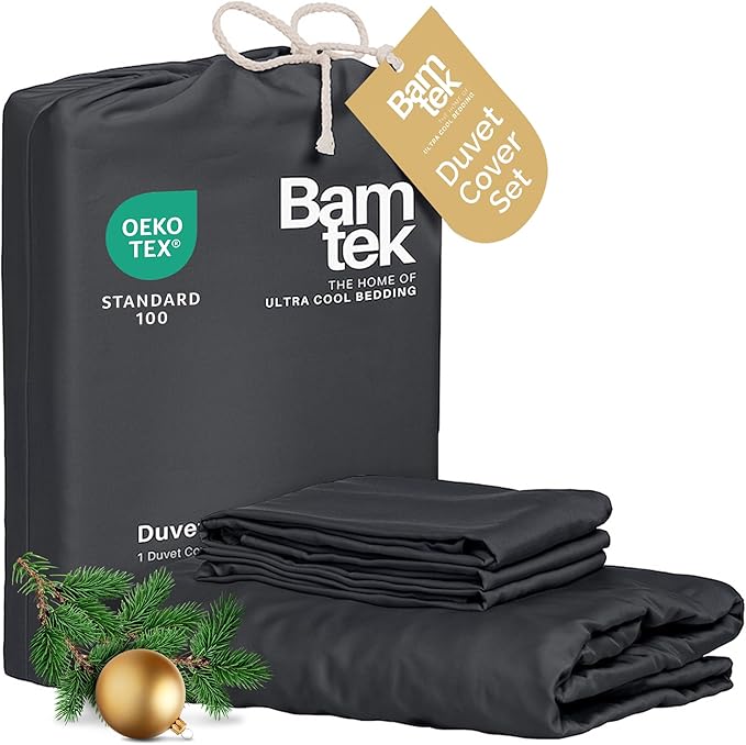Bamboo Cooling Duvet Cover Set - King - 3 Piece