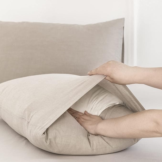 Linen Pillowcase - King