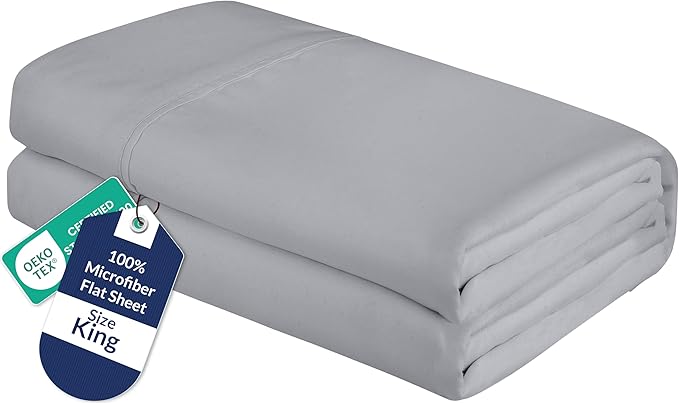 Microfiber Flat Sheet - King