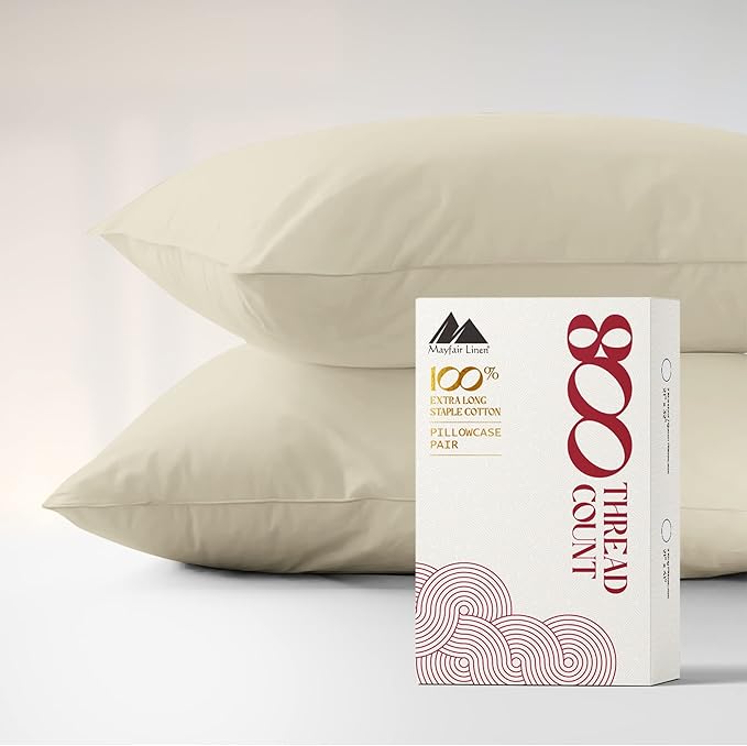 Linen Cooling Pillowcase Set - King - 2 Piece