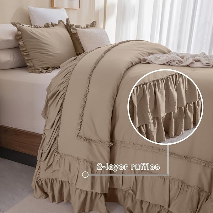 Microfiber Comforter Set - King - 3 Piece