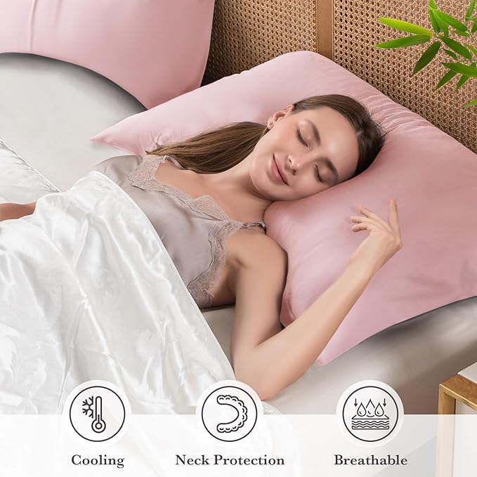 Bamboo Cooling Pillowcase - Queen