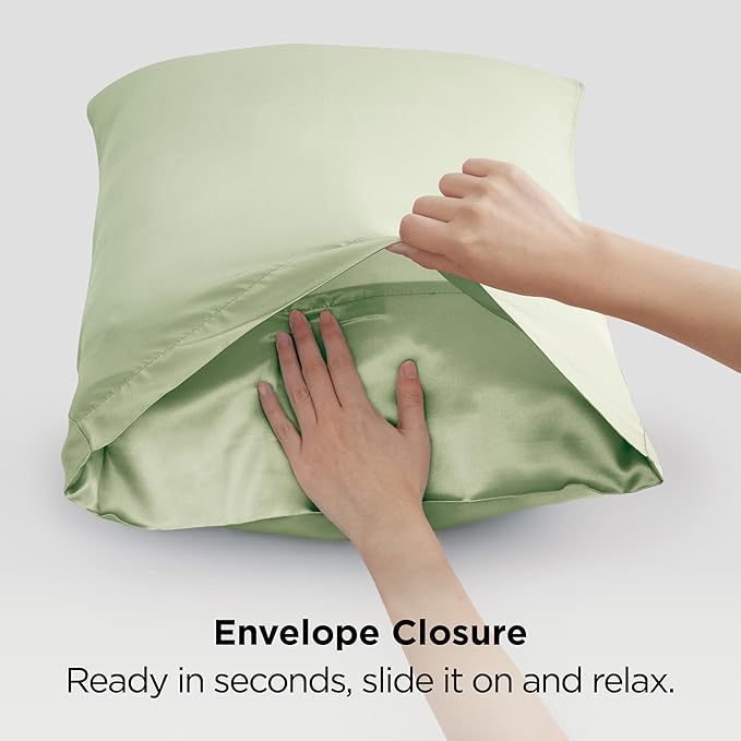Satin Pillowcase Set - Standard - 20 x 26 in - 2 Piece