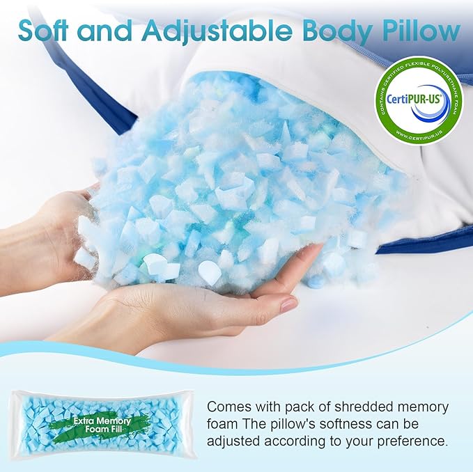 Memory Foam Body Pillow