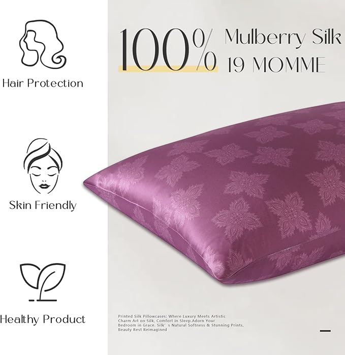 Mulberry Silk Pillowcase - Standard