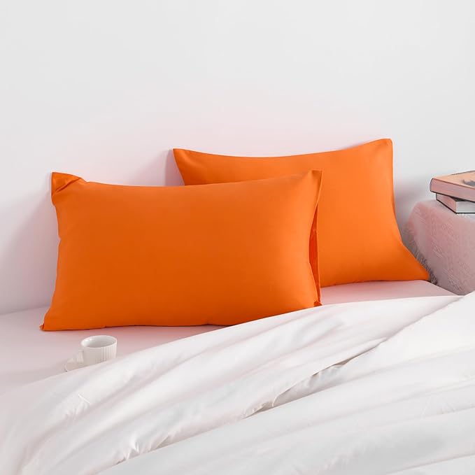 Microfiber Pillowcase Set - King - 20 x 40 in - 2 Pack - 2 Piece