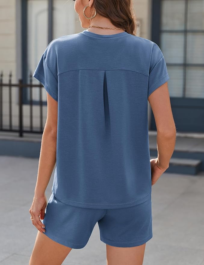 Women's Loungewear Set - Shorts - 2 Piece