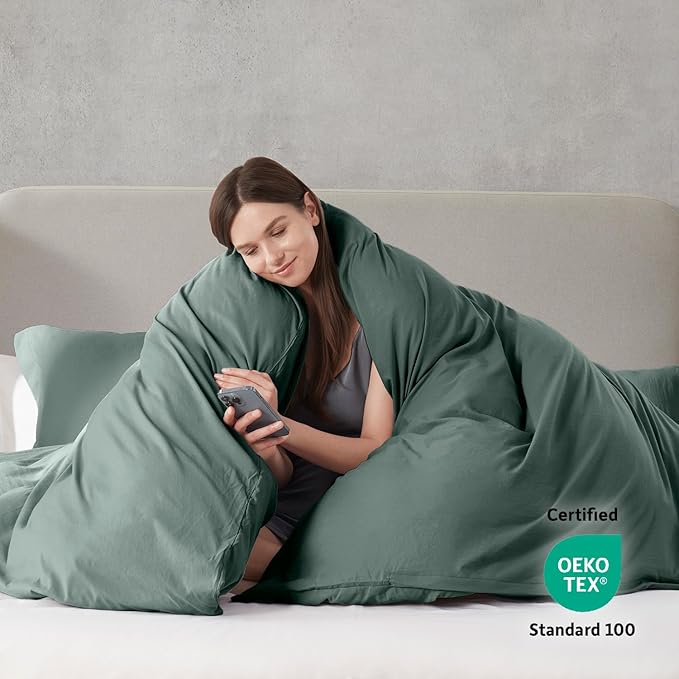 Duvet Cover Set - King - 104 x 90 in - 3 Piece