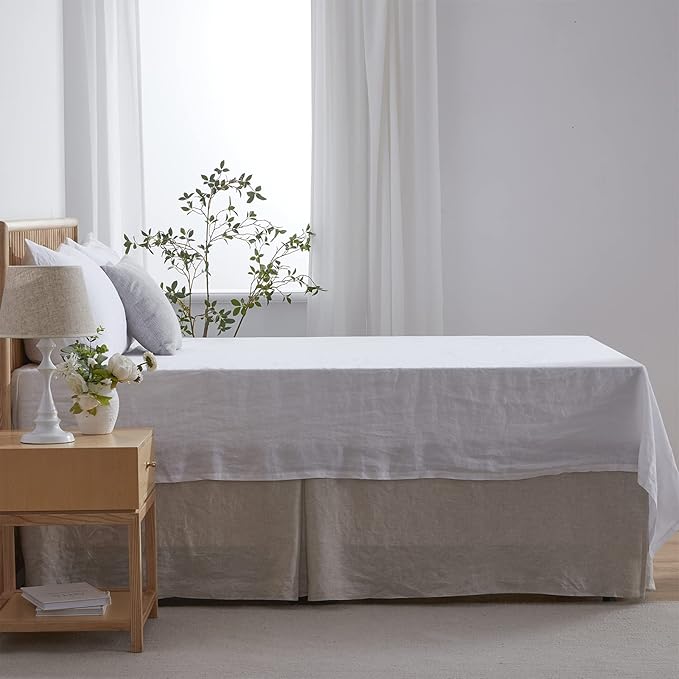 Linen Bed Skirt - Queen
