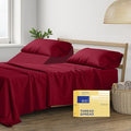 Cooling Bed Sheet Set - Split King - 16 in Deep Pocket - 5 Piece
