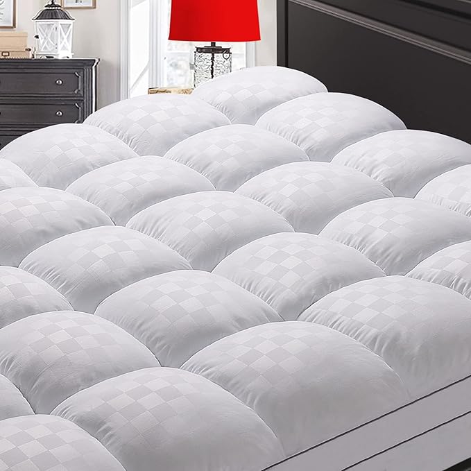 Down Alternative Cooling Mattress Pad - Twin XL - 21 in Deep Pocket