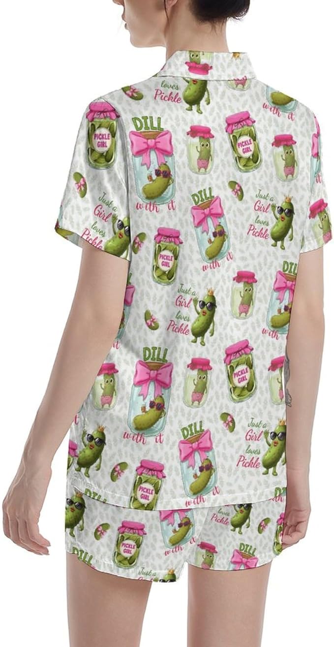 Women's Pajama Set - Short Sleeve - 2 Piece