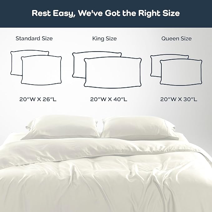Cooling Pillowcase Set - King - 2 Piece